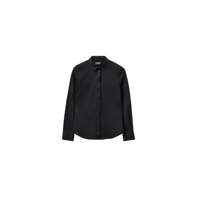 Mos Mosh, Tina Jersey Shirt, Black-Mos Mosh-Minlillebutik.dk