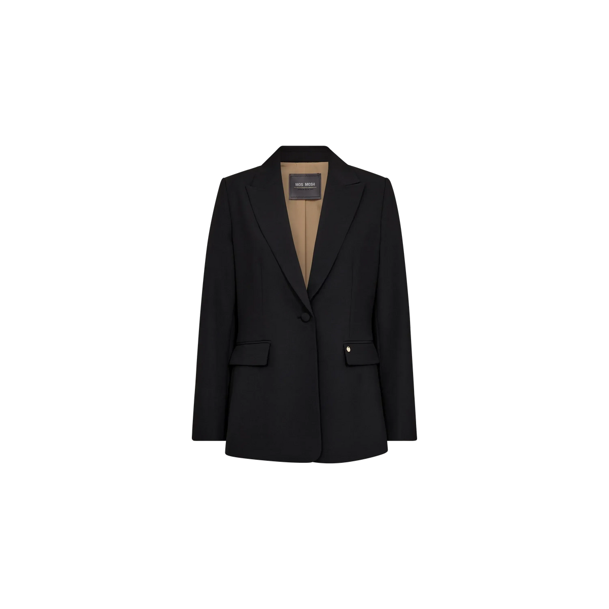 Mos Mosh, Leonora Miley Blazer, Black-Mos Mosh-Minlillebutik.dk