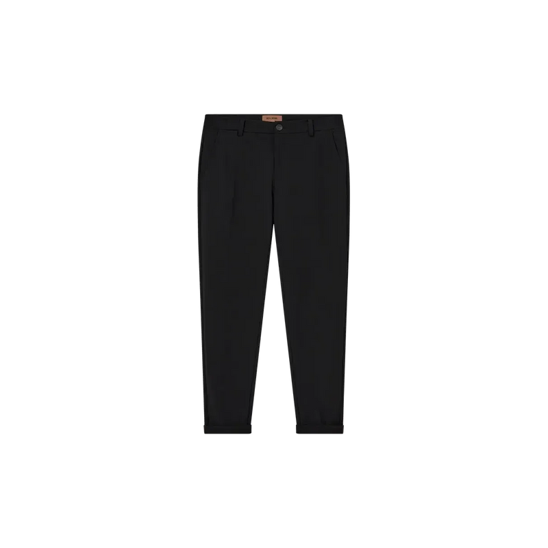 Mos Mosh Gallery, Hunt Traver Pant, Black-Mos Mosh Gallery-Minlillebutik.dk