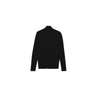 Mos Mosh Gallery, MMGAdam Soft Roll Neck, Charcoal Melange-Mos Mosh Gallery-Minlillebutik.dk