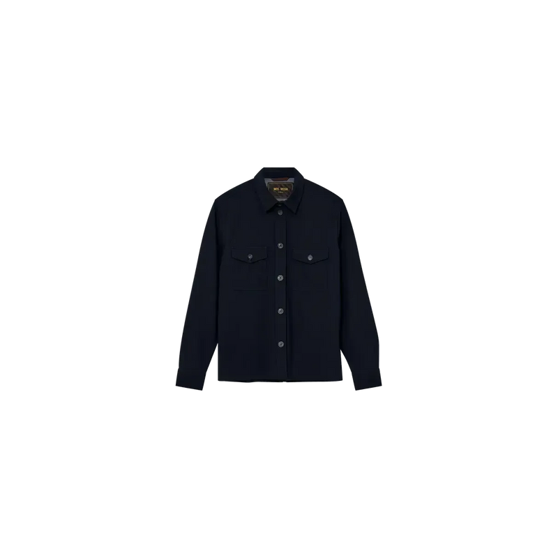 Mos Mosh Gallery, Birk Traver Overshirt, Navy-Mos Mosh Gallery-Minlillebutik.dk