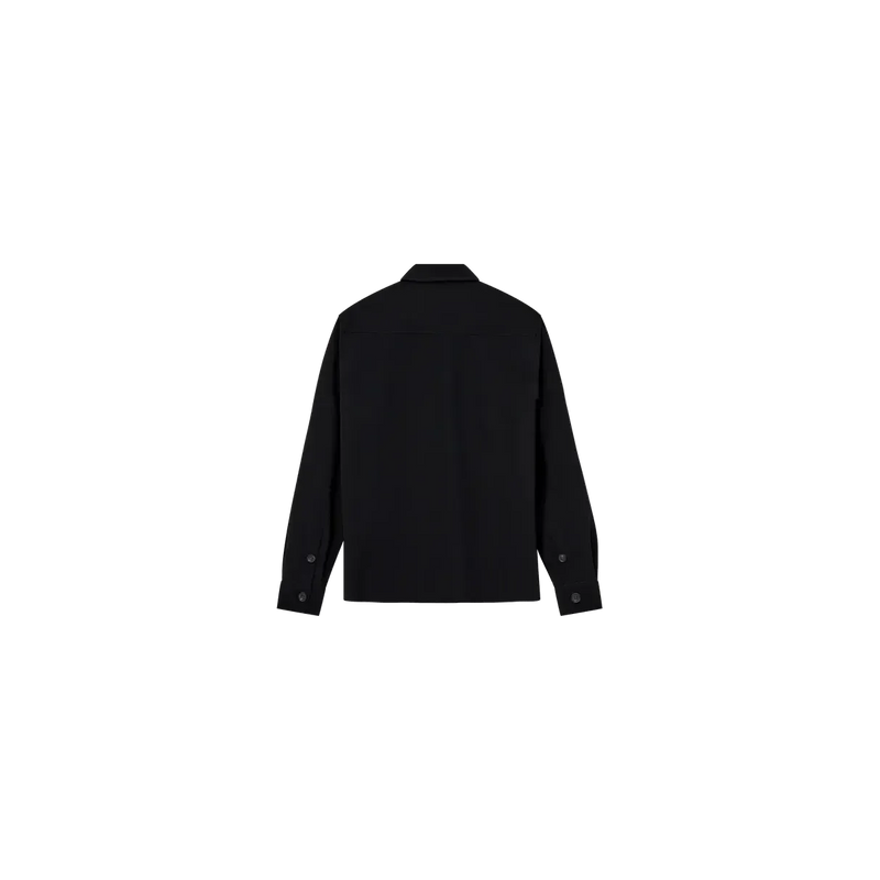 Mos Mosh Gallery, Birk Traver Overshirt, Black-Mos Mosh Gallery-Minlillebutik.dk