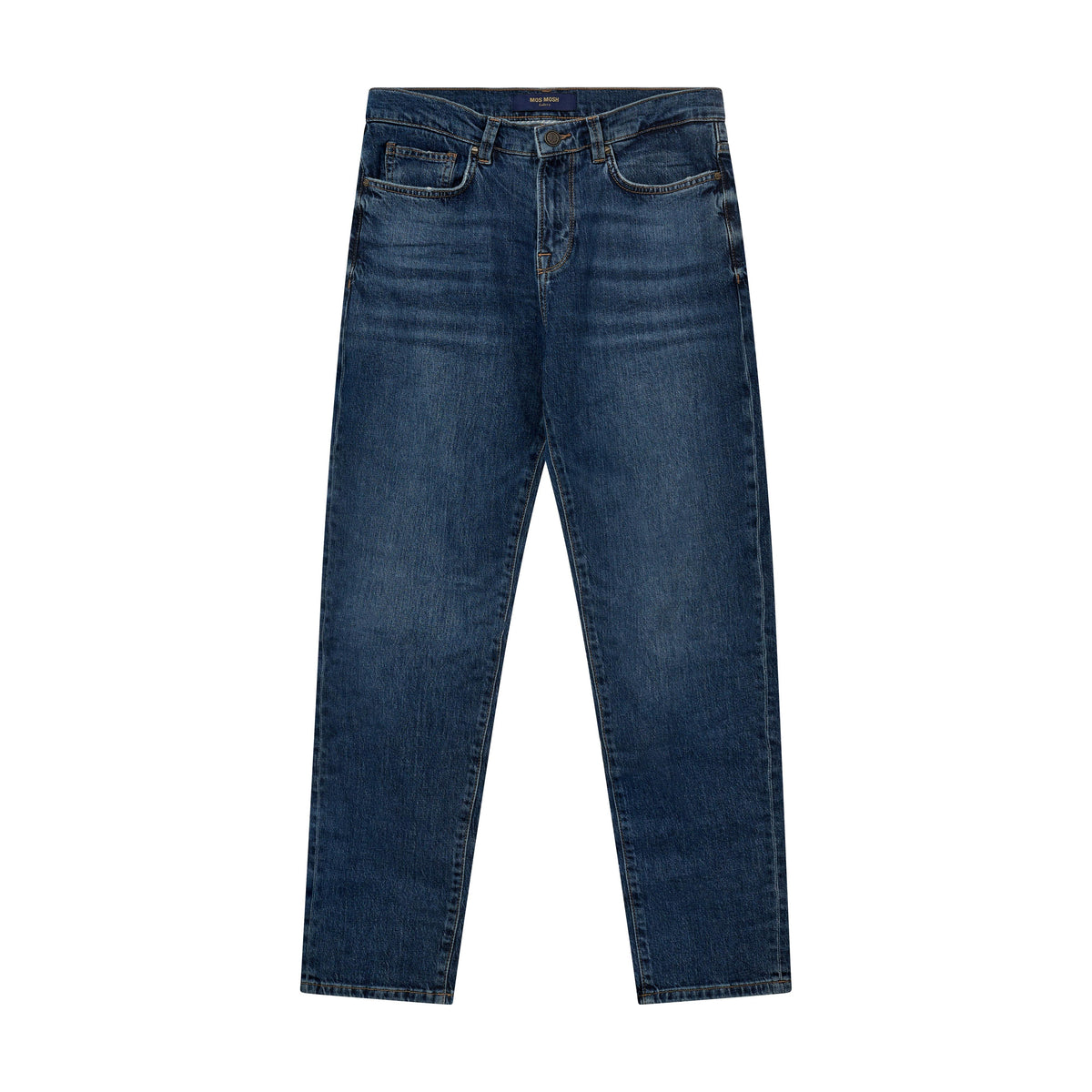 Mos Mosh Gallery, MMGAndy Pacific Jeans, Blue Denim-Mos Mosh Gallery-Minlillebutik.dk