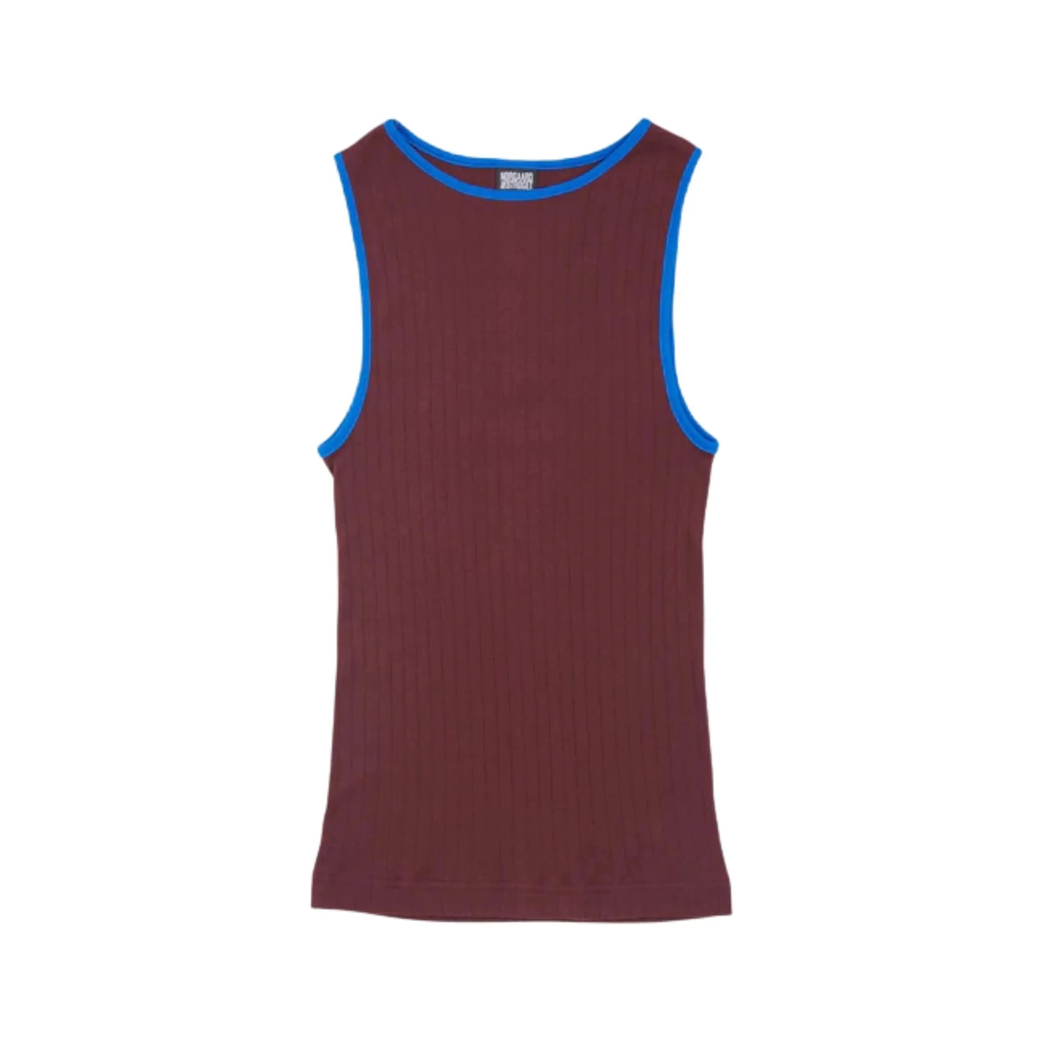 Nørgaard Paa Strøget, Tank Top Kontrast, Aubergine/Klein, One Size