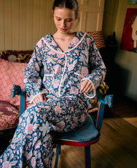 Sissel Edelbo, Neva Pyjamas Set, Blue Blossom