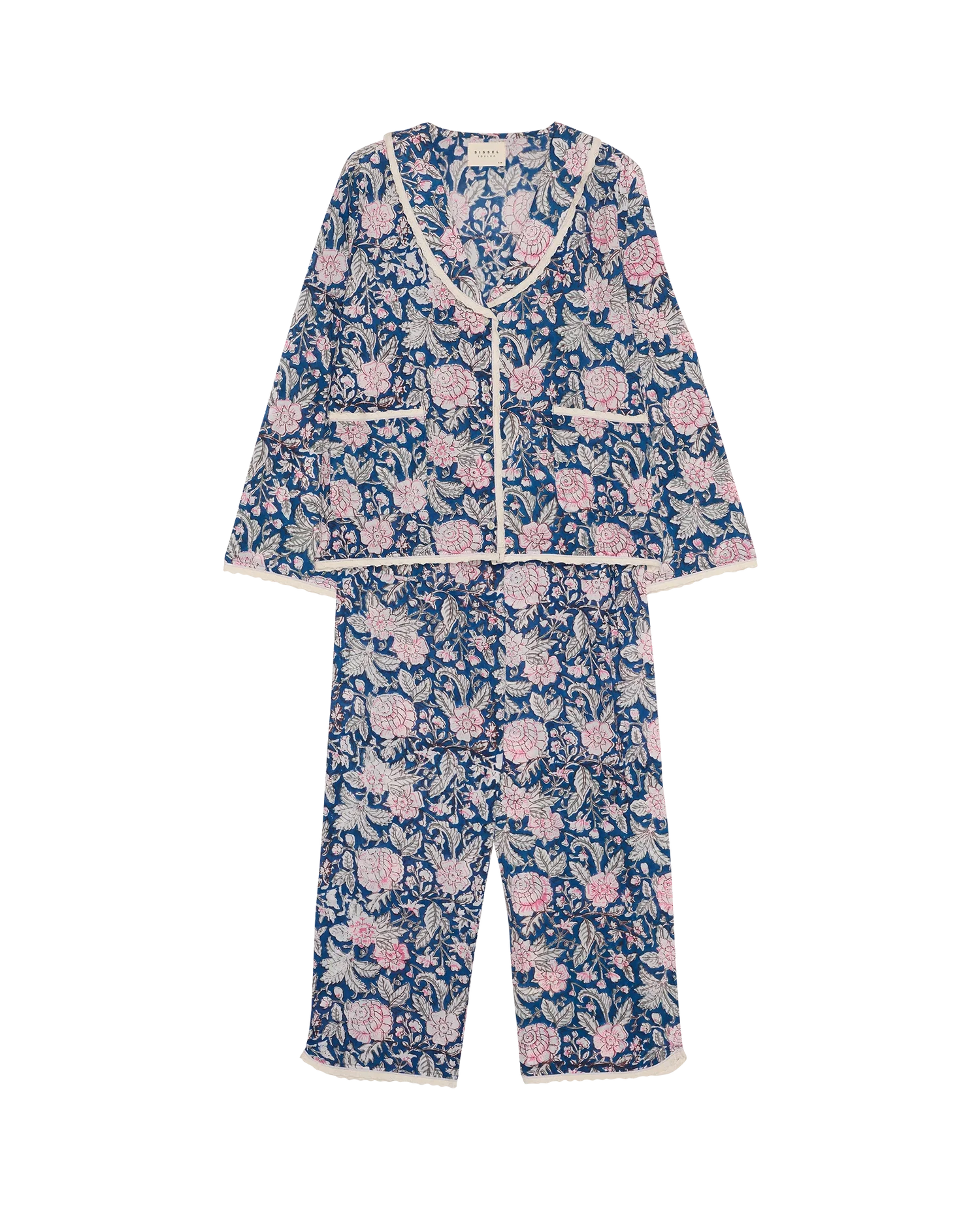 Sissel Edelbo, Neva Pyjamas Set, Blue Blossom