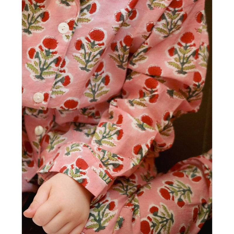 Sissel Edelbo, Nuit MINI Set, Cherry Flower-Sissel Edelbo Mini-Minlillebutik.dk