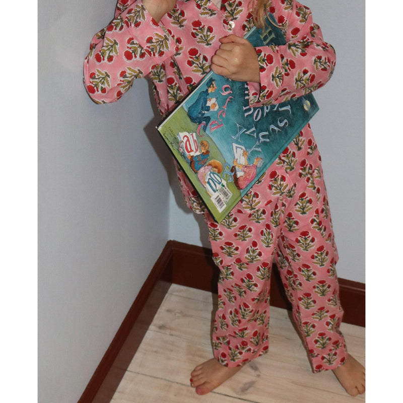 Sissel Edelbo, Nuit MINI Set, Cherry Flower-Sissel Edelbo Mini-Minlillebutik.dk