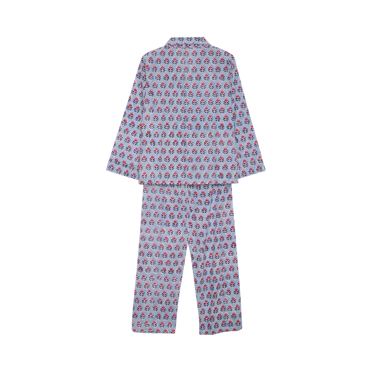 Sissel Edelbo, Nuit Pyjamas Set, Organic Cotton Blue Sky-Sissel Edelbo-Minlillebutik.dk