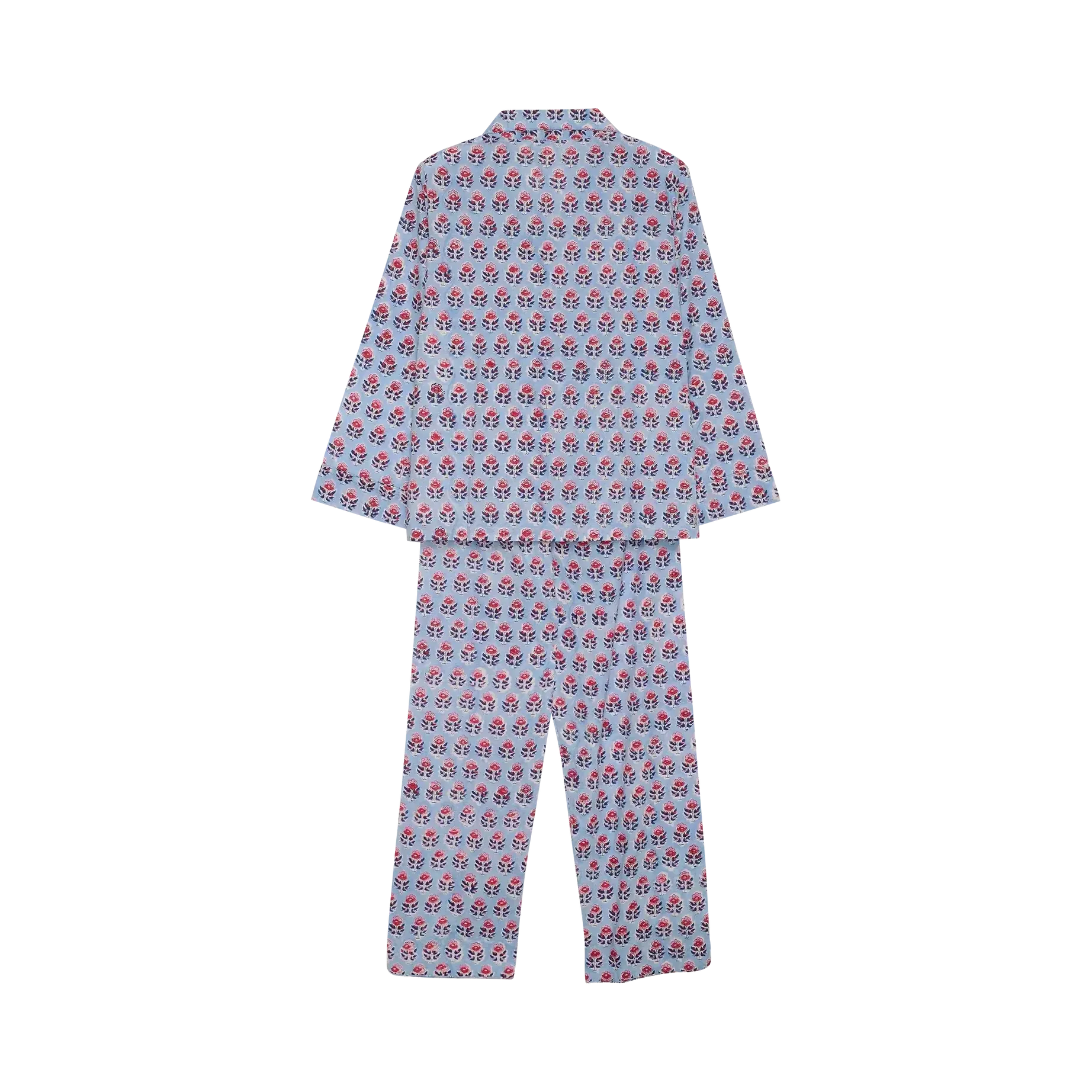 Sissel Edelbo, Nuit Pyjamas Set, Organic Cotton Blue Sky-Sissel Edelbo-Minlillebutik.dk