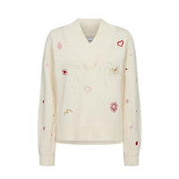 Nümph, Nusoleima Pullover, Pristine-Nümph-Minlillebutik.dk