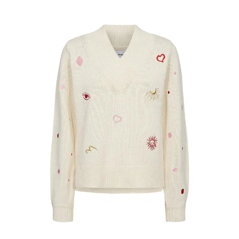 Nümph, Nusoleima Pullover, Pristine-Nümph-Minlillebutik.dk