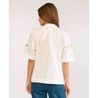 Nümph, Numaia Shirt, Bright White-Nümph-Minlillebutik.dk