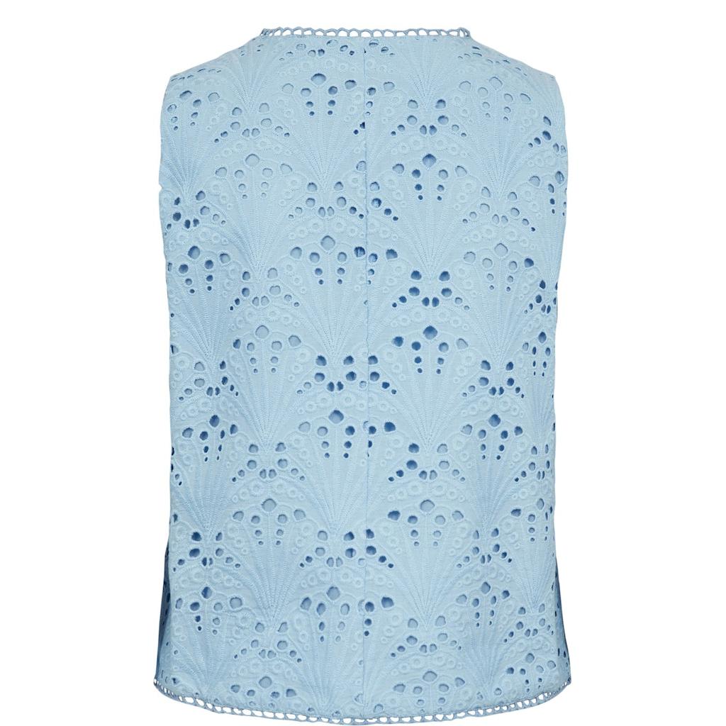 Nümph, Numaya Vest, Placid blue-Nümph-Minlillebutik.dk