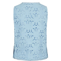 Nümph, Numaya Vest, Placid blue-Nümph-Minlillebutik.dk