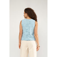 Nümph, Numaya Vest, Placid blue-Nümph-Minlillebutik.dk