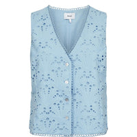 Nümph, Numaya Vest, Placid blue-Nümph-Minlillebutik.dk