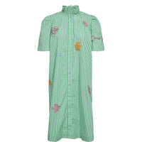 Nümph, Nuseanne Dress, Absinthe Green-Nümph-Minlillebutik.dk