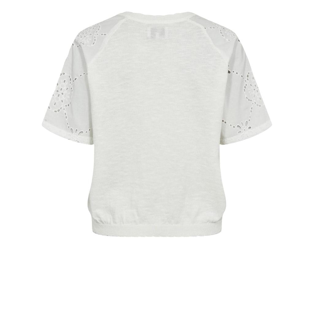 Nümph, Nusiffa Pullover, Cloud Dancer-Nümph-Minlillebutik.dk