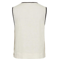 Nümph, Nualani Vest, Whitecap Gray-Nümph-Minlillebutik.dk