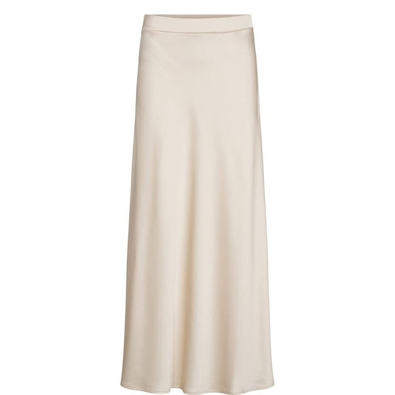 Nümph, Nuamelia Skirt, Whitecap Gray-Nümph-Minlillebutik.dk