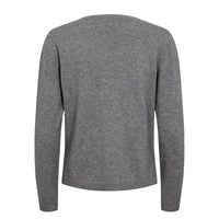 Nümph, Nukasha cardigan, Medium grey mel