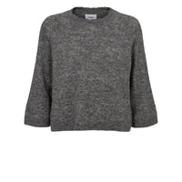 Nümph, Nuriette selma pullover, Medium grey mel