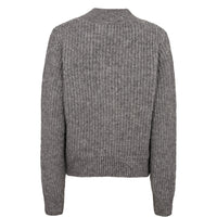 Nümph, Nuzindi V-Neck Pullover, Storm Front Melange