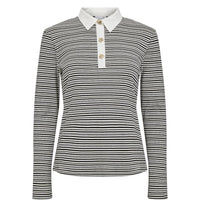 Nümph, Nusemma LS Polo, caviar-Nümph-Minlillebutik.dk