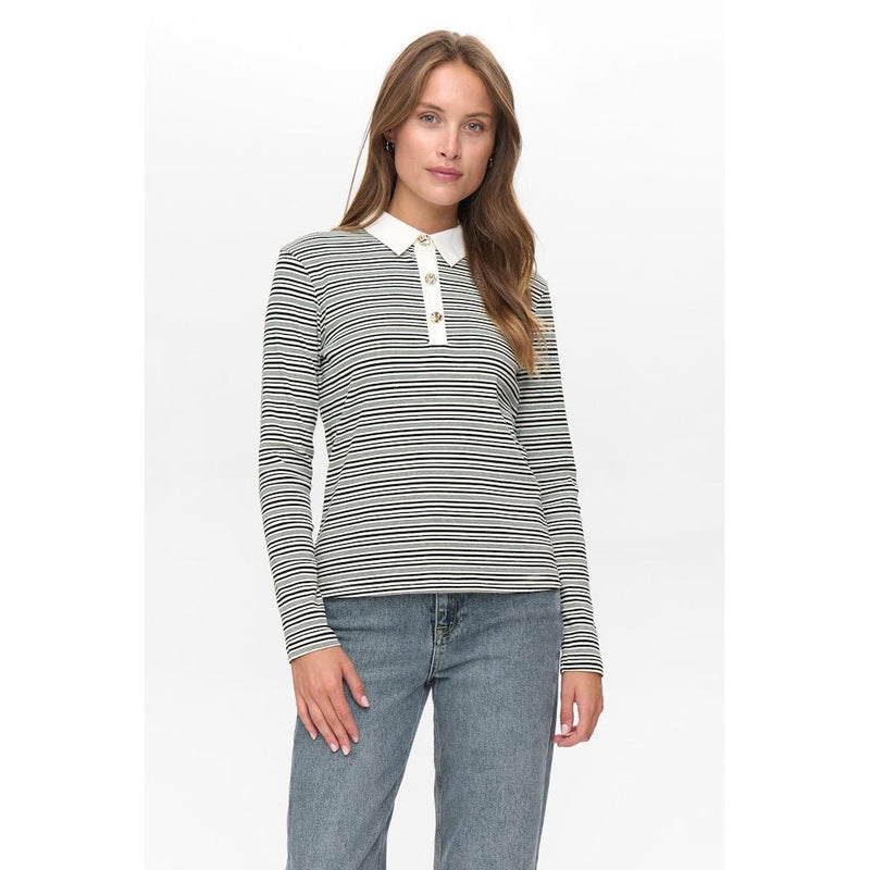 Nümph, Nusemma LS Polo, caviar-Nümph-Minlillebutik.dk