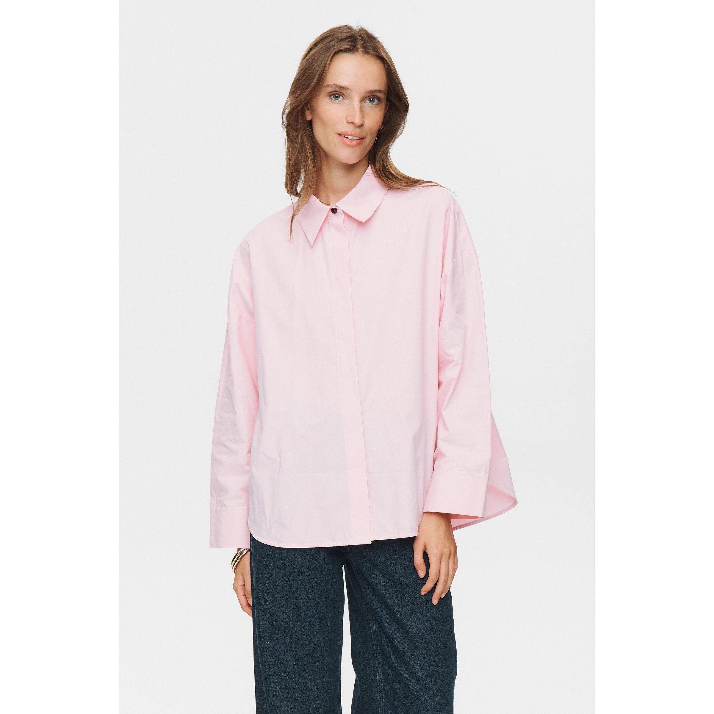 Nümph, Numenja Shirt, Roseate Spoonbill-Nümph-Minlillebutik.dk