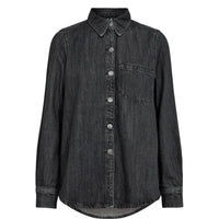 Nümph, Nuseoul Shirt, Medium Grey Denim-Nümph-Minlillebutik.dk