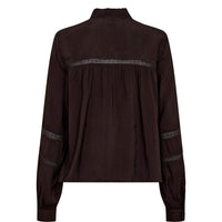 Nümph, Nurika Shirt, Black Coffee-Nümph-Minlillebutik.dk