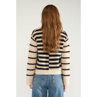 Nümph, Nuriette Block Stripe Pullover, Cavier