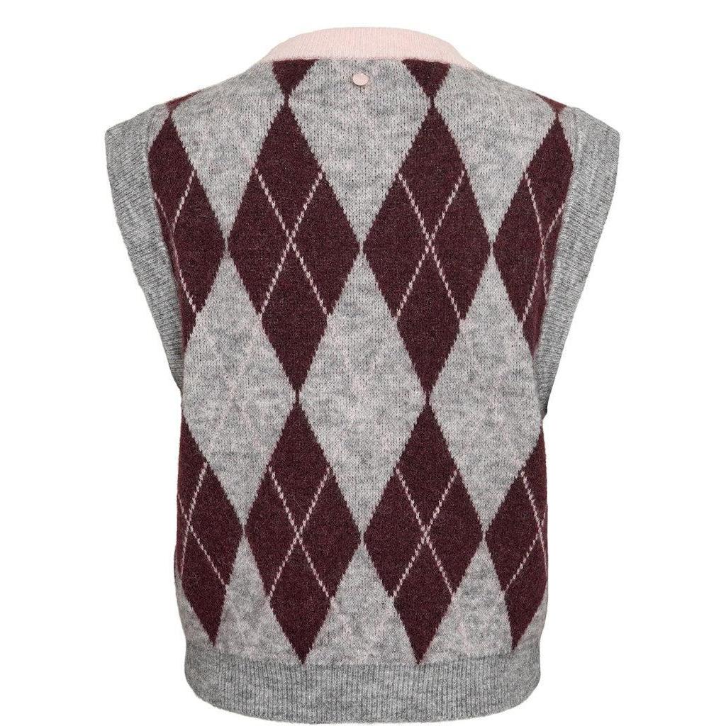 Nümph, Nutikla Vest, Medium Grey Melange