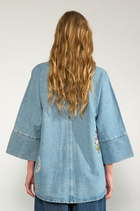 Nümph, Nudenma Oversize Shirt, Medium Blue Denim