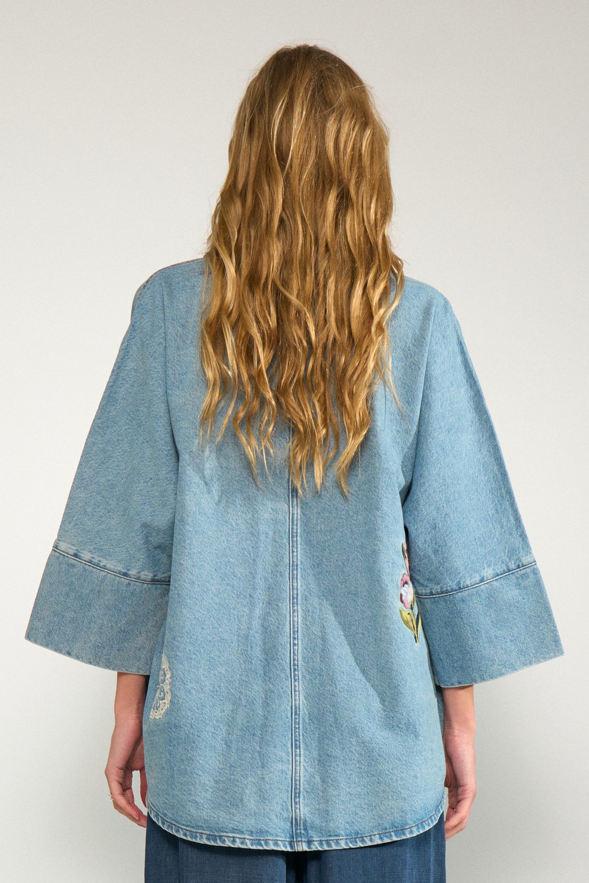 Nümph, Nudenma Oversize Shirt, Medium Blue Denim