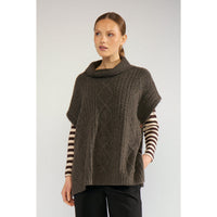 Nümph, Nujoline Poncho, Black Coffee