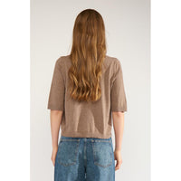 Nümph, Nucally SS Pullover, Deep Taupe