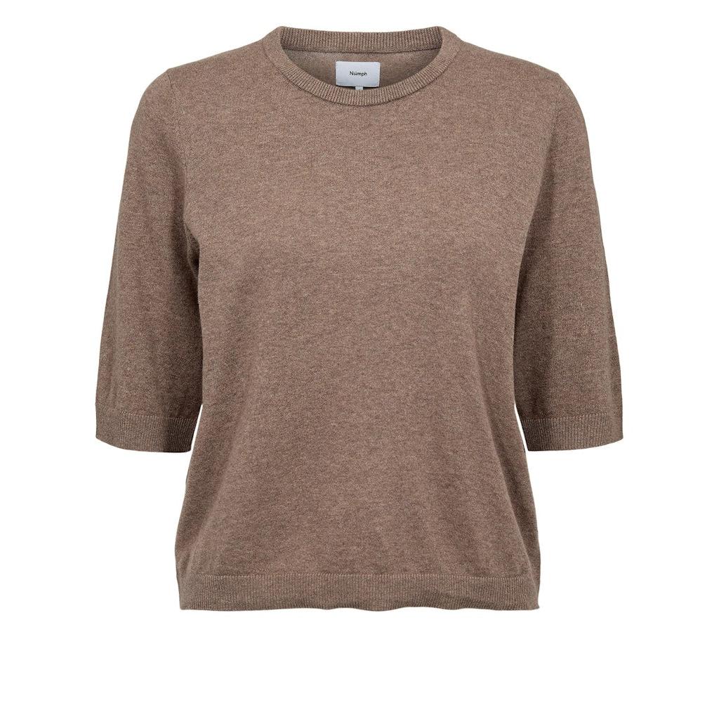 Nümph, Nucally SS Pullover, Deep Taupe