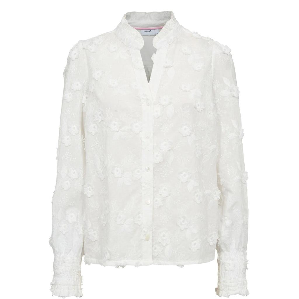 Nümph, Nulenea Shirt, Bright White