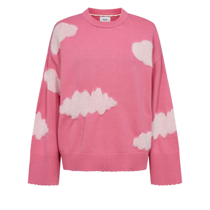 Nümph, Nuheavenly Pullover, Pink Carnation-Nümph-Minlillebutik.dk