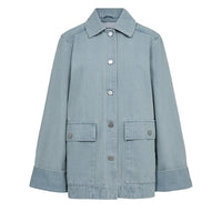 Nümph, Nulunea Denim Jacket, Light Blue Denim-Nümph-Minlillebutik.dk