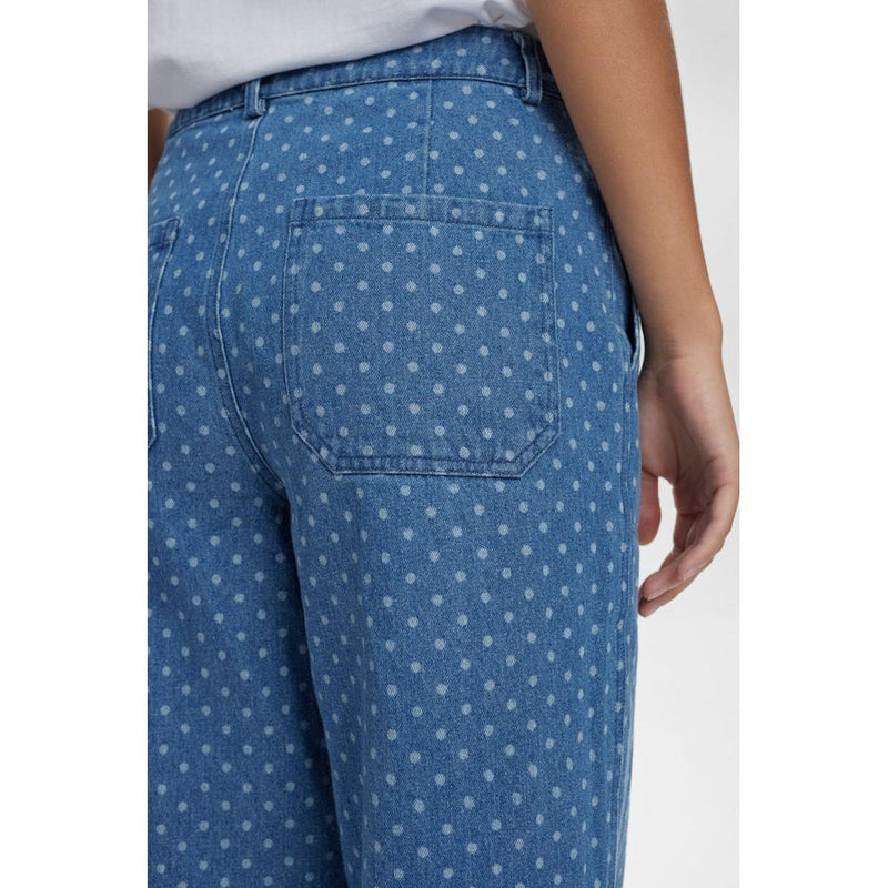 Nümph, Nuhaddie Pants, Medium Blue Denim-Nümph-Minlillebutik.dk