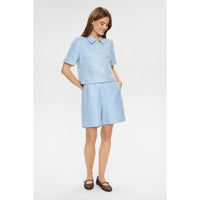 Nümph, Nushana shorts, airy blue-Nümph-Minlillebutik.dk