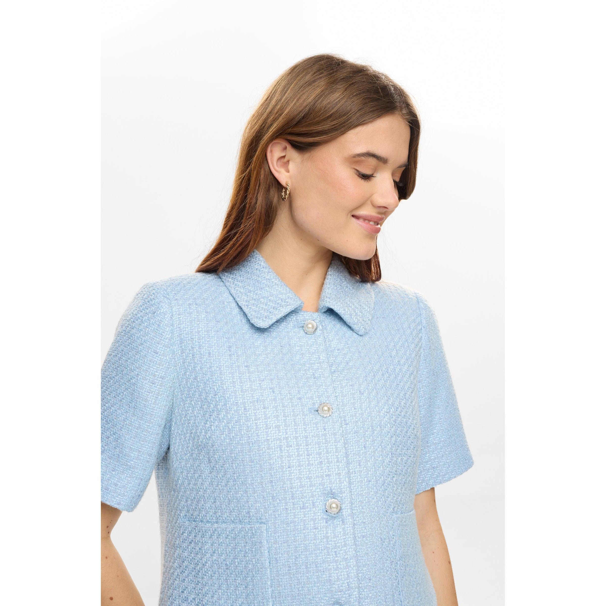 Nümph, Nushana jakke, Airy blue-Nümph-Minlillebutik.dk