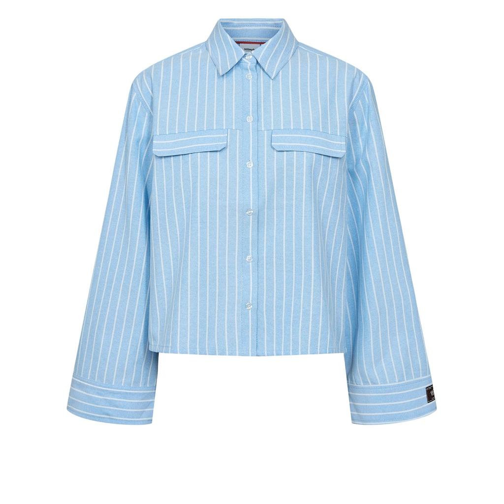 Nümph, Nukelsey Shirt, Airy Blue-Nümph-Minlillebutik.dk
