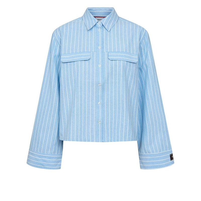Nümph, Nukelsey Shirt, Airy Blue-Nümph-Minlillebutik.dk