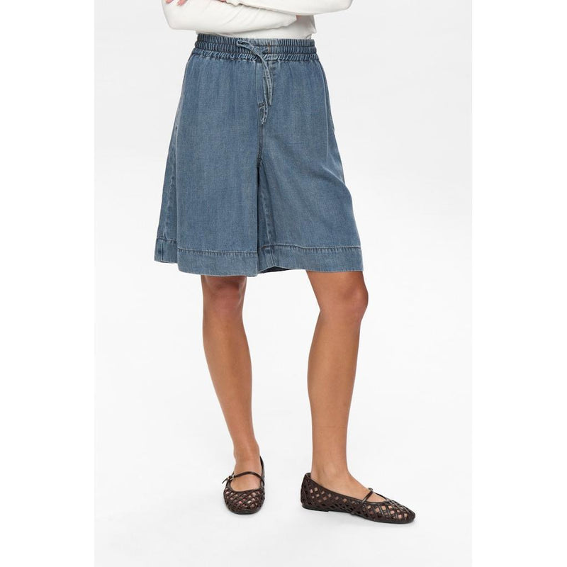 Nümph, Nuelida Shorts, Light Blue Denim-Nümph-Minlillebutik.dk