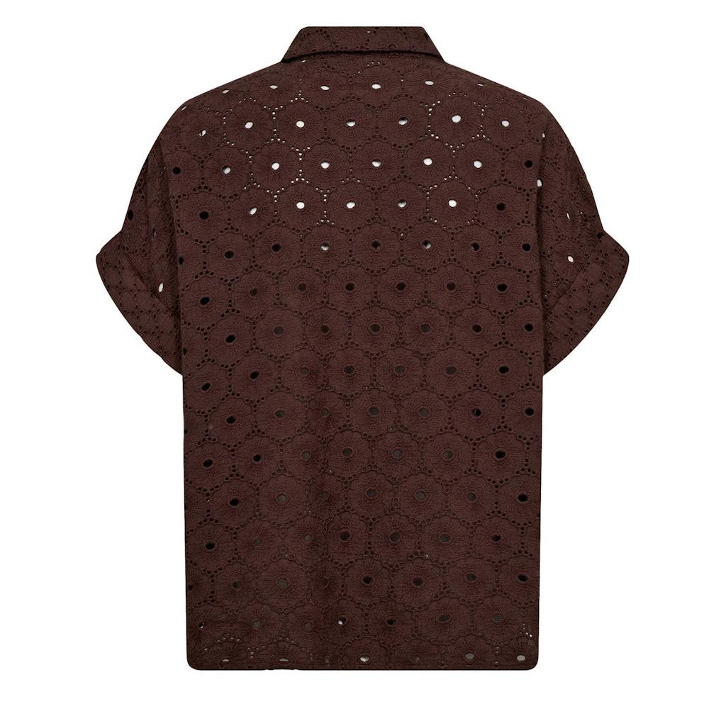 Nümph, Nupalma Sleeveless Shirt, Chicory Coffee-Nümph-Minlillebutik.dk